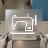 Sewing Machine Icon | DTF Transfer Ready to Press | Craft / DIY Heat Transfer