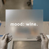 Mood: Wine. | DTF Transfer Ready to Press | Minimalist Heat Transfer
