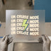 On Cruise Mode Lightning Bolt | DTF Transfer Ready to Press | Retro Style Heat Transfer