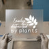 Easily Distracted By Plants | DTF Transfer Ready to Press | Botanical Quote Heat Transfer