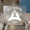 Beer Drinking Team | DTF Transfer Ready to Press | Celebration Heat Transfer