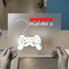 Player 2 Gaming Controller | DTF Transfer Ready to Press | Retro Arcade Heat Transfer