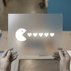 Retro Gamer Hearts | DTF Transfer Ready to Press | Iconic Arcade Heat Transfer