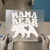Mama Bear with Heart | DTF Transfer Ready to Press | Retro Style Heat Transfer