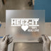 HEEZ-IT 100% Real Love | DTF Transfer Ready to Press | Bold Statement Heat Transfer