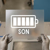 Battery Full SON | DTF Transfer Ready to Press | Simple Bold Heat Transfer