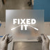 Fixed It Screwdriver | DTF Transfer Ready to Press | DIY Tool Humor Heat Transfer