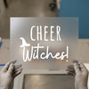Cheer Witches! | DTF Transfer Ready to Press | Halloween Script Heat Transfer