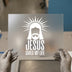 Jesus Saved My Life | DTF Transfer Ready to Press | Christian Heat Transfer
