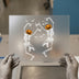 Pumpkin Skeleton Dancers | DTF Transfer Ready to Press | Spooky Cute Heat Transfer