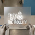 They See Me Rollin' DTF Transfer Ready to Press | Sci-Fi Robotic Heat Transfer