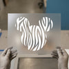 Zebra Animal Print Character | DTF Transfer Ready to Press | Trendy Heat Transfer