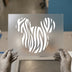 Zebra Animal Print Character | DTF Transfer Ready to Press | Trendy Heat Transfer