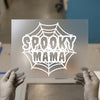 Spooky Mama Spiderweb | DTF Transfer Ready to Press | Halloween Heat Transfer