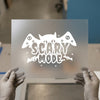 Scary Mode DTF Transfer Ready to Press | Spooky Bat Halloween Heat Transfer