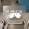 Mr Valentine & Sunglasses | DTF Transfer Ready to Press | Iconic Style Heat Transfer