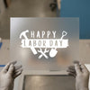 Happy Labor Day Tools | DTF Transfer Ready to Press | Iconic Workwear Heat Transfer