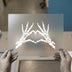Skeleton Hands Heart | DTF Transfer Ready to Press | Spooky Love Heat Transfer