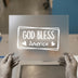 God Bless America | DTF Transfer Ready to Press | Patriotic Heat Transfer