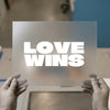 Love Wins | DTF Transfer Ready to Press | Bold Statement Heat Transfer