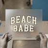 Fun Beach Babe | DTF Transfer Ready to Press | Retro Summer Heat Transfer