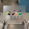 Halloween Cocktails | DTF Transfer Ready to Press | Spooky Drink Heat Transfer