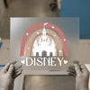 Castle Rainbow | DTF Transfer Ready to Press | Retro Style Heat Transfer