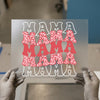 Leopard Mama Mama Mama | DTF Transfer Ready to Press | Retro Style Heat Transfer