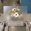 Floral Bouquet & Scripture | DTF Transfer Ready to Press | Inspiring Heat Transfer