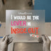 I Would Be The Lover In Inside Out | DTF Transfer Ready to Press | Cartoon Heat Transfer