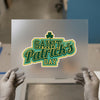 Saint Patrick's Day College Font | DTF Transfer Ready to Press | Retro Varsity Heat Transfer