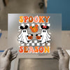 Spooky Season Ghosts | DTF Transfer Ready to Press | Retro Halloween Heat Transfer