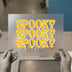Spooky Spooky Season | DTF Transfer Ready to Press | Retro Halloween Heat Transfer