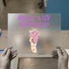 What's Up Witches? | DTF Transfer Ready to Press | Spooky Aesthetic Heat Transfer