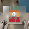 Baseball Mom Era | DTF Transfer Ready to Press | Retro Style Heat Transfer