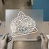 Anatomical Brain | DTF Transfer Ready to Press | Outline Minimalist Heat Transfer