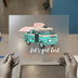 Retro Van & 'Let's Get Lost' | DTF Transfer Ready to Press | Vintage Camper Heat Transfer