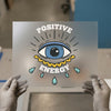 Positive Energy Eye | DTF Transfer Ready to Press | Mystical Heat Transfer