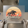Beach Therapy Sunset | DTF Transfer Ready to Press | Retro Summer Heat Transfer
