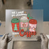 Christmas Coffee Lover | DTF Transfer Ready to Press | Retro Holiday Heat Transfer