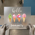 Hello Summer Ice Cream | DTF Transfer Ready to Press | Watercolor Summer Heat Transfer