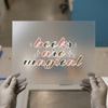 Books Are Magical | DTF Transfer Ready to Press | Retro Script Heat Transfer