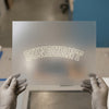 Sunburnt Outline Arch | DTF Transfer Ready to Press | Retro Collegiate Heat Transfer