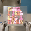 Retro Teacher Quote | DTF Transfer Ready to Press | Groovy Heat Transfer