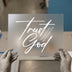 Trust God Scripture | DTF Transfer Ready to Press | Faith-Based Heat Transfer