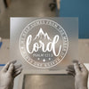 My Help Comes From The Lord | DTF Transfer Ready to Press | Christian Heat Transfer