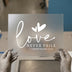 Love Never Fails | DTF Transfer Ready to Press | Scripture Heat Transfer
