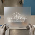 In The Waiting God Is Working | DTF Transfer Ready to Press | Inspirational Heat Transfer