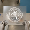 Man of God Isaiah 54:17 | DTF Transfer Ready to Press | Christian Heat Transfer