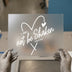 I Will Not Be Shaken Heart Design | DTF Transfer Ready to Press | Faith Heat Transfer